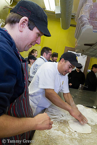Making the Pizza at Apart