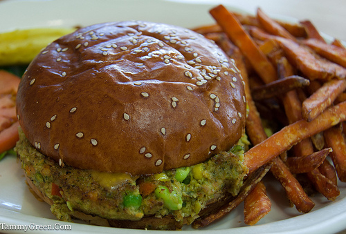 Cornerstone Cafe | Veggie Burger Cornerstone Cafe | Veggie Burger