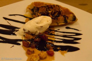 Chocolate Peanut Butter Waffle | Blue 13 Chocolate Peanut Butter Waffle | Blue 13
