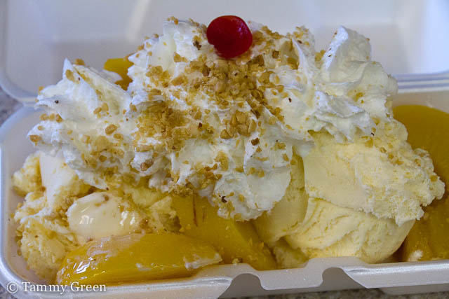 Peach Sundae | Margie's Candies Peach Sundae | Margie's Candies